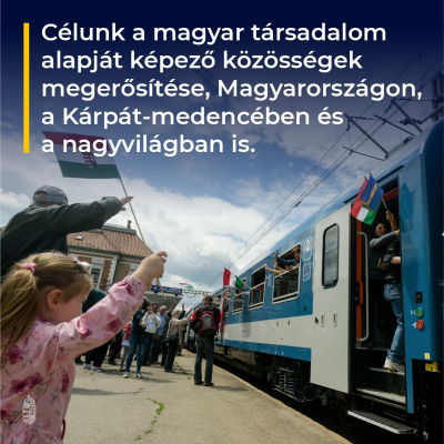 Célunk a magyar társadalom alapját képező közösségek megerősítése, Magyarországon, a…